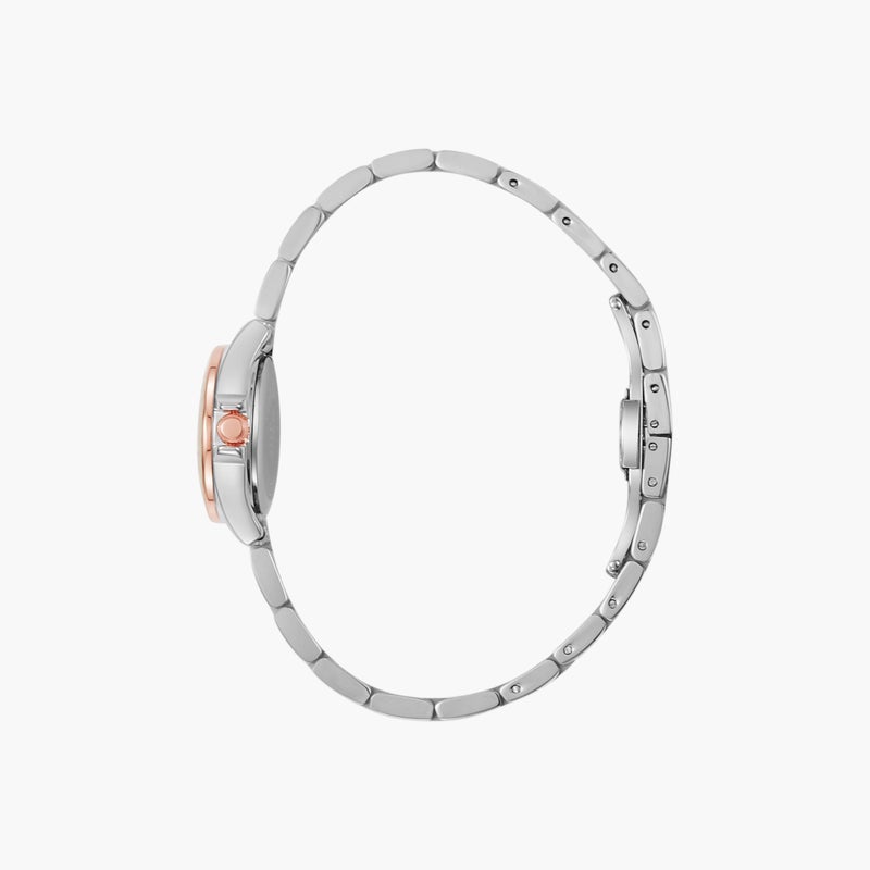 OMAX Two-Tone Metal Women's Watch - Image 2